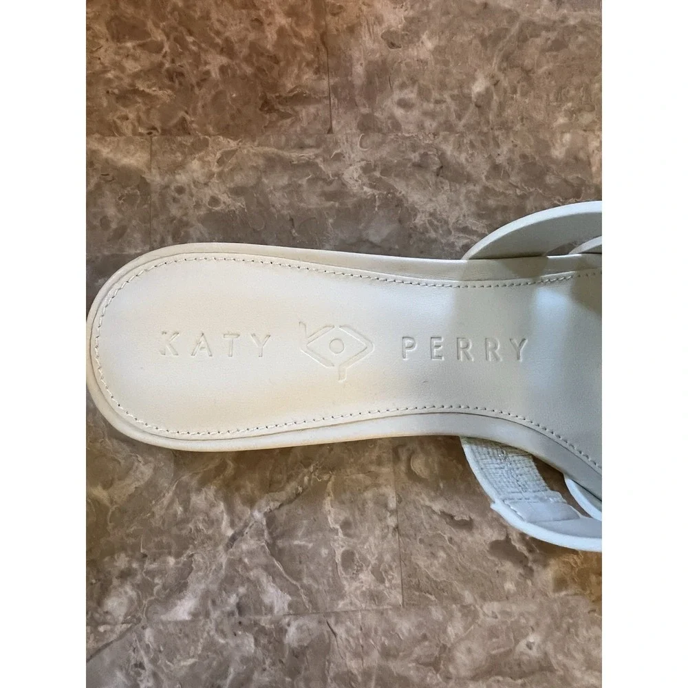 Katy Perry Fisherman Mule Chalk Size 6.5 Women's Slides Sandals Shoes Summer NEW